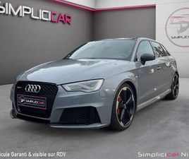 RS3 SPORTBACK 2.5 TFSI 367 QUATTRO S TRONIC 7