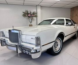 LINCOLN CONTINENTAL LINCOLN CONTINENTAL - 7.5 MARK LV CARTIER, LPG, AIRCO, TOPSTAAT, ETC