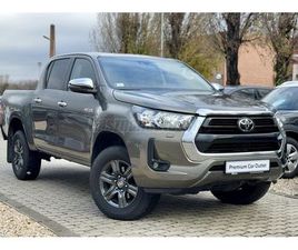 TOYOTA HILUX DOUBLE CABINE TOYOTA HI LUX HILUX 2.8 D-4D 4X4 DOUBLE ACTIVE TSS (AUTOMATA) MO-I. ÁFA-S. 9E KM. HIBÁTLAN ÚJSZERŰ ÁLLAPOT!