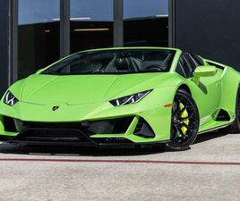 LAMBORGHINI HURACAN EVO SPYDER USED 2023 LAMBORGHINI HURACAN EVO SPYDER