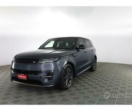 LAND ROVER RANGE ROVER SPORT P460E LAND ROVER RANGE ROVER SPORT RR SPORT 3° SERIE