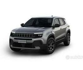 JEEP AVENGER 1.2 TURBO 100 CV SUMMIT