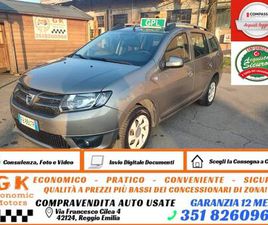 DACIA LOGAN MCV LOGAN MCV 0.9 TCE 12V 90CV TURBOGPL START&STOP AMBIANCE, OK NEOPATENTATI, GARANZIA L.12 MESI