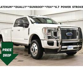 FORD F450 USED 2022 FORD F-450 PLATINUM