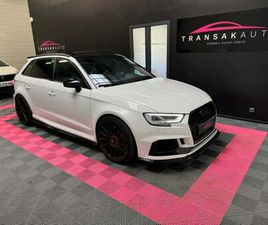 AUDI RS3 SPORTBACK 2.5 TFSI 400 CV S TRONIC 7 QUATTRO + CARPLAY + KIT MAXTON + JANTES OZ + B&O + TOIT OUVRANT + MATRIX