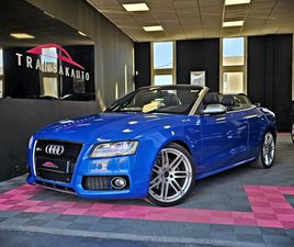 AUDI A5 CABRIO S5 AUDI S5 CABRIOLET V6 3.0 TFSI 333 CV QUATTRO S TRONIC / DOSSIER DE FACTURES / CAMERA DE RECUL / CONFIG RARE / S 5