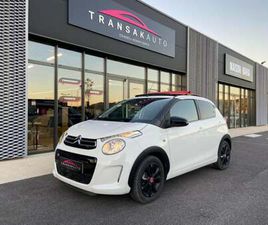 CITROEN C1 C1 VTI 72 AIRSCAPE URBAN RIDE/FAIBLE KM/ CT A JOUR/ TOIT OUVRANT