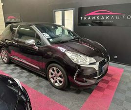 DS DS 3 BLUEHDI 100 CV S&S BVM5 SO CHIC + CAMÉRA + CLIMATISATION + RADARS AV/ARR