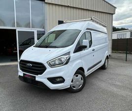 FORD TRANSIT CUSTOM FORD TRANSIT CUSTOM FOURGON 340 L2H2 2.0 ECOBLUE 130 S&S BVA TREND BUSINESS / BLUETOOTH / ATTELAGE