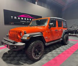 JEEP WRANGLER UNLIMITED 2.2 L MULTIJET ADBLUE 200 CH 4X4 BVA8 SPORT