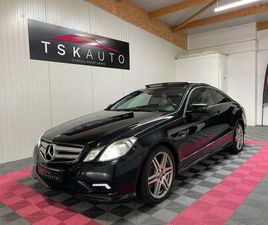MERCEDES CLASSE E COUPE E 350 MERCEDES CLASSE E COUPE 3.0 V6 350 CDI BLUEEFFICIENCY EXECUTIVE A/ TOIT OUVRANT/ SIÈGES ÉLECTRIQUES/ CAMÉRA DE RECUL