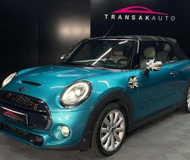 MINI CABRIO COOPER S MINI COOPER S CABRIOLET 2.0 192CH RED HOT CHILI