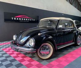 VOLKSWAGEN COCCINELLE CABRIOLET 1302 44 CV / CARTE GRISE COLLECTION / CT OK / 16000 MILES