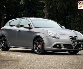 ALFA ROMEO GIULIETTA QUADRIFOGLIO VERDE ALFA ROMEO GIULIETTA - 1.7 TBI QUADRIFOGLIO VERDE | MATT GRIJS | BOSE | PANORAMA | LEDER / ALCANTARA | NAVI | CLI