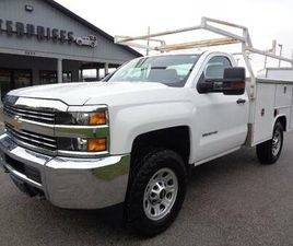 CHEVROLET SILVERADO 3500HD 2018 CHEVY SILVERADO 3500HD W/8' SERVICE BODY