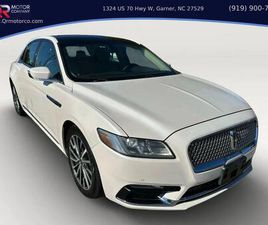 USED 2017 LINCOLN CONTINENTAL SELECT