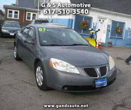 PONTIAC G6 2007 PONTIAC G6 SV BASE SEDAN