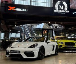 PORSCHE 718 BOXSTER SPYDER PORSCHE 718 BOXSTER SPYDER / SCHALTGETRIEBE / ALCANTARA