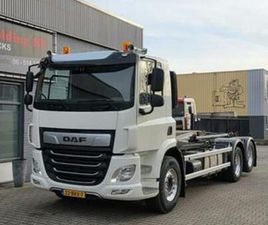 DAF CF 450 6X2 STEEL/AIR HAAKARMSYSTEEM 21 TONS WHEELBASE 4. — VRACHTWAGENS — MARKTPLAATS