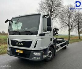 MAN TGL 12/250|HAAKARM|KRAAN|AUTOMAAT|CONTAINERS|SMART TACHO — VRACHTWAGENS — MARKTPLAATS