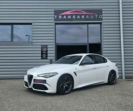 ALFA ROMEO GIULIA 2.9 V6 510 CH QUADRIFOGLIO / BOITE MANUELLE/ PACK CARBONE
