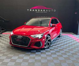 AUDI A3 SPORTBACK 30 TDI 116 S LINE / PREMIERE MAIN / TOIT OUVRANT / AUDIO BANG & OLUFSEN