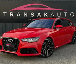AUDI A6 AVANT RS6 AUDI RS6 AVANT V8 4.0 TFSI 560 QUATTRO TIPTRONIC 8 FULL OPTIONS / LIGNE MILTEK / FULL OPTIONS