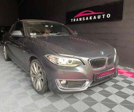BMW SERIE 2 CABRIOLET 228 BMW SERIE 2 CABRIOLET F23 228I 245 CH LUXURY A