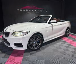 BMW SERIE 2 CABRIO 235 BMW SERIE 2 CABRIOLET F23 M235I 326 CH / CONFIGURATION EXCEPTIONNELLE / SIEGES ELECTRIQUES A MEMOIRE / HARMAN KARDON / FULL SUIVI BMW