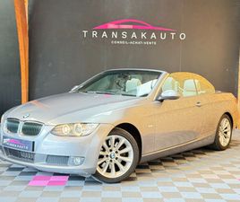 BMW SERIE 3 CAB E93 325D 197CH LUXE / RADARS AV-AR / CAPOTE ELECTRIQUE TOIT RIGIDE