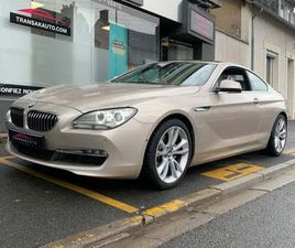 BMW SERIE 6 640D XDRIVE BMW SERIE 6 COUPE F13 640D XDRIVE 313CH BVA8 EXCLUSIVE INDIVIDUAL - ORIGINE FRANCE