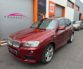 BMW X3 F25 XDRIVE30D 258CH PACK M SPORT DESIGN STEPTRONIC *BOITE AUTOMATIQUE