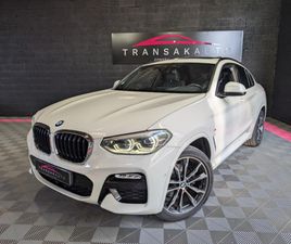 BMW X4 G02 XDRIVE20D 190CH BVA8 M SPORT X FULL OPTION , ATTELAGE ,SIEGES CHAUFFANT ,HARMAN KARDON, AFFICH TETE HAUTE
