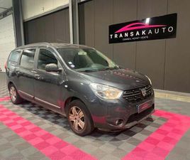 DACIA LODGY SCE 100 7 PLACES SILVER LINE + CLIMATISATION + RÉGULATEUR ET LIMITEUR