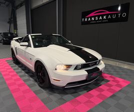 FORD MUSTANG GT CABRIOLET 4.6L V8 + SIÈGES CHAUFFANTS + SIÈGES CUIRS