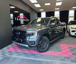 FORD RANGER WILDTRAK FORD RANGER SUPER CABINE 2.0 ECOBLUE 205 CH S&S BVA10 E-4WD WILDTRAK X ETAT IMPECCABLE / GARANTIE CONSTRUCTEUR / TVA NON RECUPERABLE