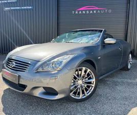 INFINITI G CABRIOLET G37 INFINITI G CABRIOLET G37 3.7 V6 GT PREMIUM A