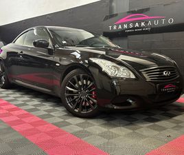 INFINITI G CABRIOLET G37 INFINITI G CABRIOLET G37 3.7 V6 GT PREMIUM A