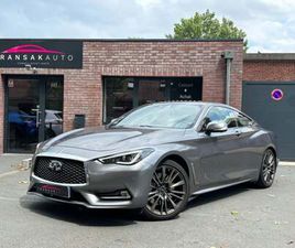 INFINITI Q60 INFINITI Q60 S 2.0T BVA SPORT TECH / BOSE / TOIT OUVRANT / SIÈGES CHAUFFANTS / PACK CARBONE