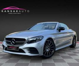 MERCEDES CLASSE C CABRIOLET C 220 MERCEDES CLASSE C CABRIOLET 220 D 9G-TRONIC AMG LINE - EXCELLENT ETAT - SUIVI COMPLET