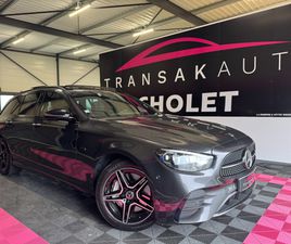 MERCEDES CLASSE E BREAK 300 DE 9G-TRONIC AMG LINE AVEC GARANTIE MERCEDES 04/2026 + PACK PREMIUM PLUS + DISTRONIC PLUS + ATTELAGE ÉLECTRIQUE