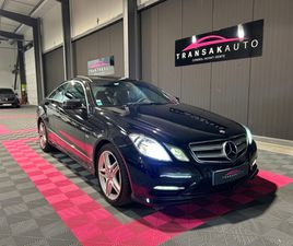 MERCEDES CLASSE E COUPE 500 408 CV BITURBO BLUEEFFICIENCY EXECUTIVE A + CAMÉRA ET RADAR + H&K + TOIT OUVRANT