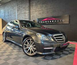 MERCEDES CLASSE E 63 AMG BVA - ENTRETIEN MERCEDES COMPLET - TOIT OUVRANT - SIEGES CHAUFFANTS & VENTILES