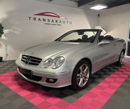MERCEDES CLK CABRIOLET CLK 320 MERCEDES CLASSE CLK CABRIOLET 320 CDI AVANTGARDE A