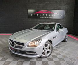 MERCEDES SLK SLK 200 MERCEDES SLK 200 K BLUEEFFICIENCY A ORIGINE FRANCE CHAUFFE NUQUE, SIEGES CHAUFFANTS , TOIT VITRÉ PANO