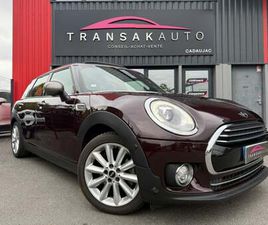 MINI CLUBMAN COOPER MINI CLUBMAN F54 COOPER 136CH FINITION RED HOT CHILI * TOIT OUVRANT / CUIR BORDEAUX / RADAR AR *