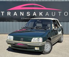 PEUGEOT 205 CABRIOLET PEUGEOT 205 CABRIOLET 1.4I ROLAND GARROS 75 CH / FILET DE SÉPARATION / COUVRE CAPOTE