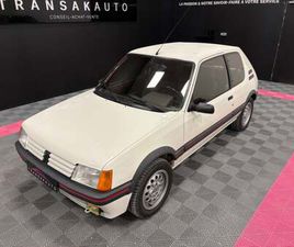PEUGEOT 205 GTI PEUGEOT 205 1.6 GTI + FULL ENTRETIEN ET SUIVI