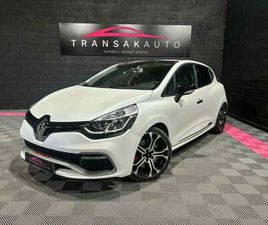 RENAULT CLIO RS TROPHY RENAULT CLIO IV 1.6 TURBO 220 ENERGY RS TROPHY EDC/SÉRIE LIMITÉE N°1599/ORIGINE FRANCE/GIVRE MAT AVEC TOIT NOIR