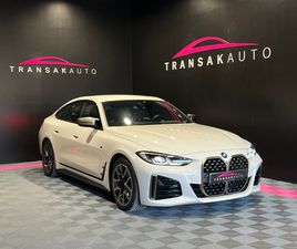 BMW SERIE 4 GRAN COUPE M440I XDRIVE BMW SERIE 4 GRAN COUPE G26 M440I XDRIVE 374 CH BVA8 / ENTRETIEN COMPRIS / ATTELAGE ELEC / CAMERA DE RECUL / HAYON ELEC